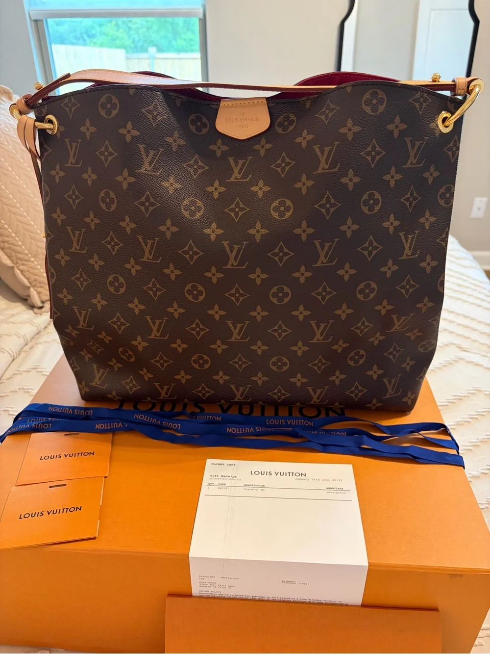Louis Vuitton Graceful MM Monogram Canvas | Full Set | Excellent Condition - Picture 1 of 16